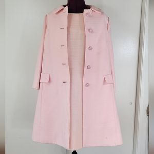 VTG Abe Shrader matching dress and coat set